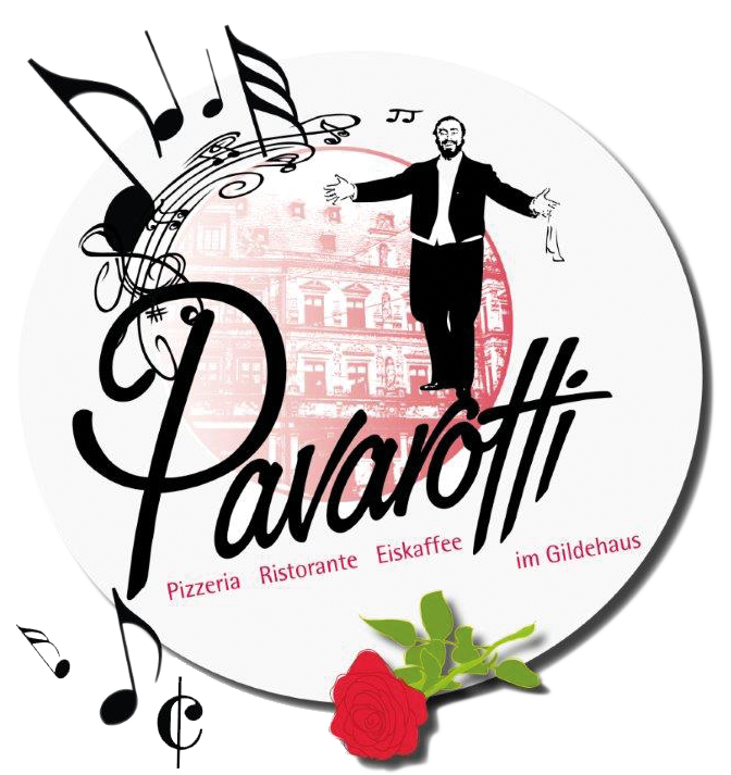 Das italienische Ristorante Pavarotti: Eiskaffee, Pizzeria, Restaurant